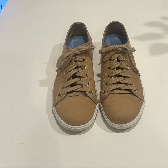 Peter Millar Summer Sneakers Gray or Tan Nubuck Shoes .Sz 9 - Picture 7 of 12